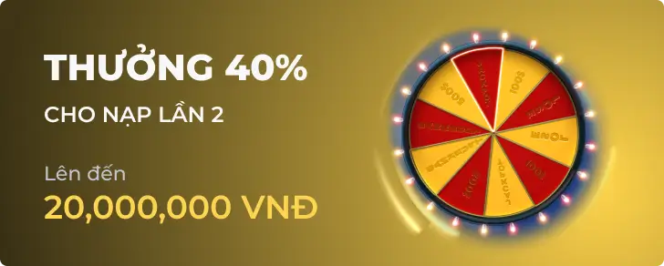 Thưởng 40% ph88 bet